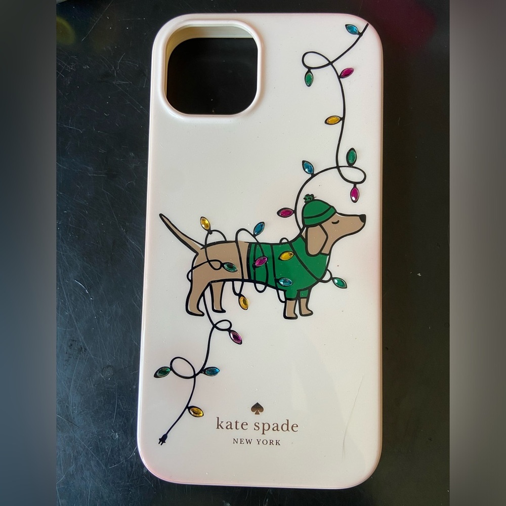Kate Spade Holiday Dog iPhone Case